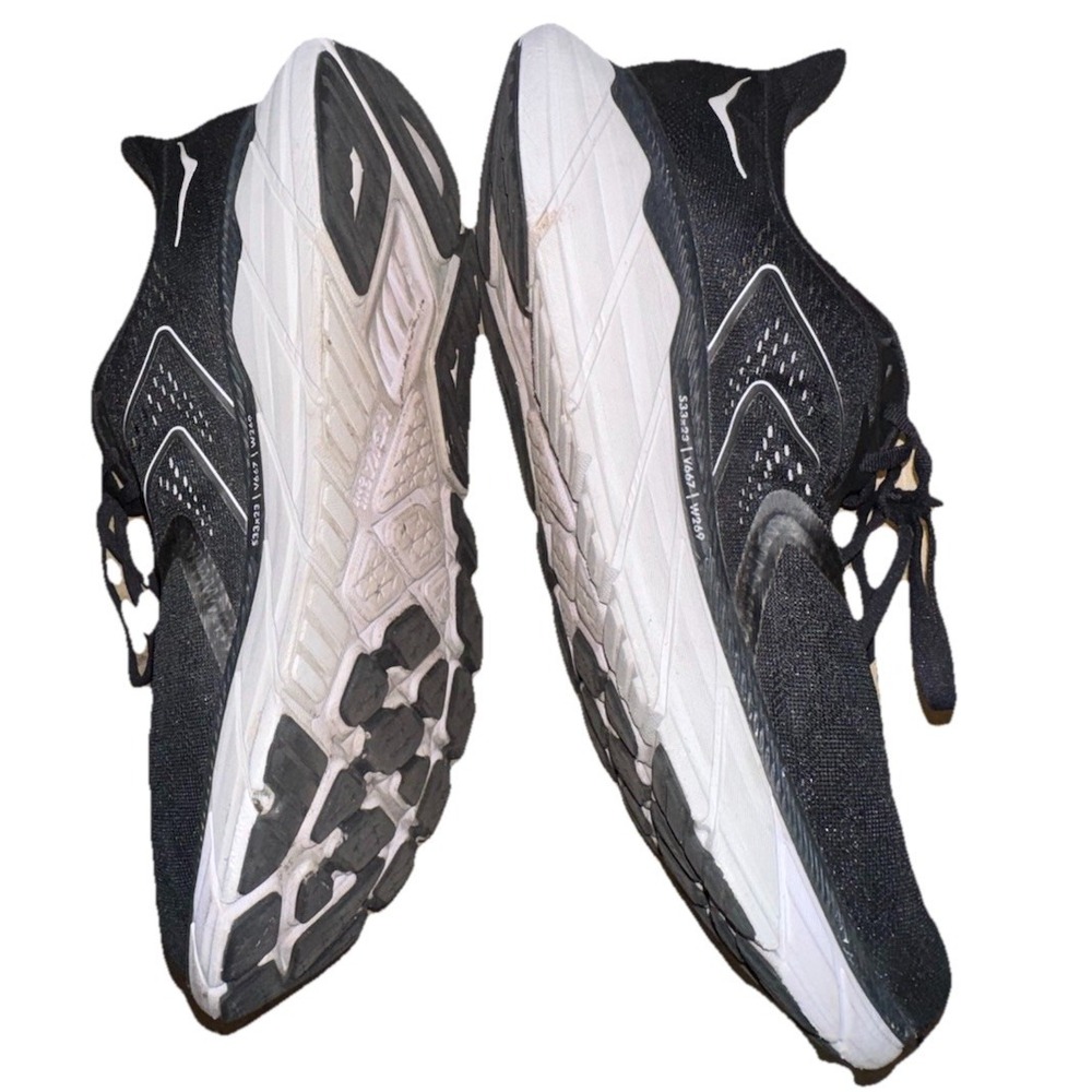 Hoka One One Arahi 5 Wide Mens Running Sneakers Size 12.5 2E Black And White - Picture 5 of 11